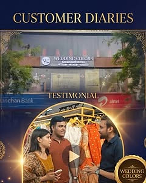 Wedding Colors store above Bandhan Bank near Aura Mall, Trilanga